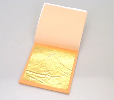 25 sheets.webp Gold Leaf Sheet; 23 carat